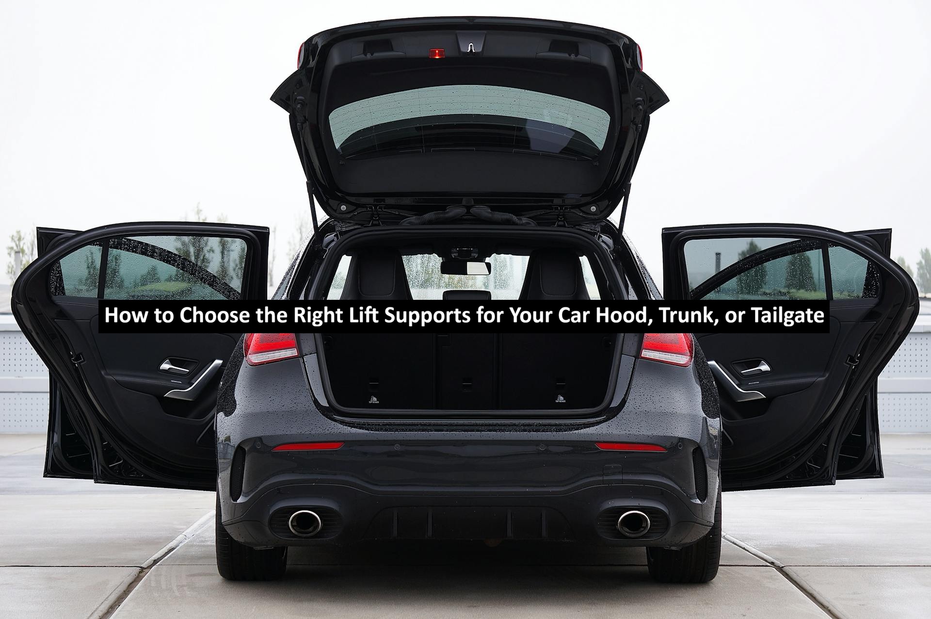 How to Choose the Right Lift Supports for Your Car Hood, Trunk, or Tailgate